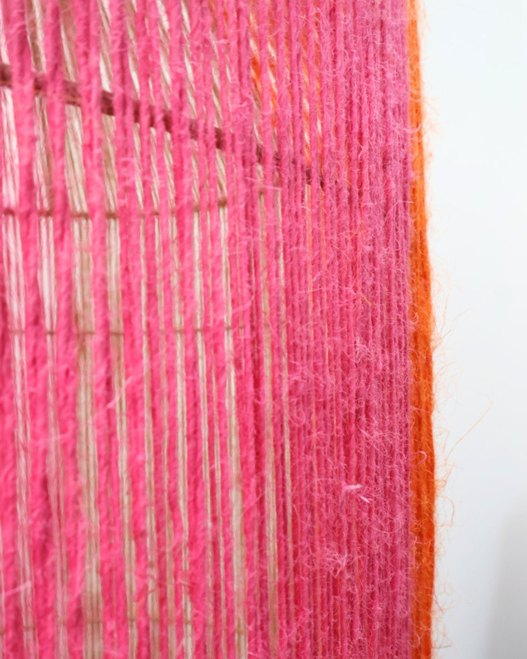 Große bunte Laterne Pink & Orange von Van der Leeden
