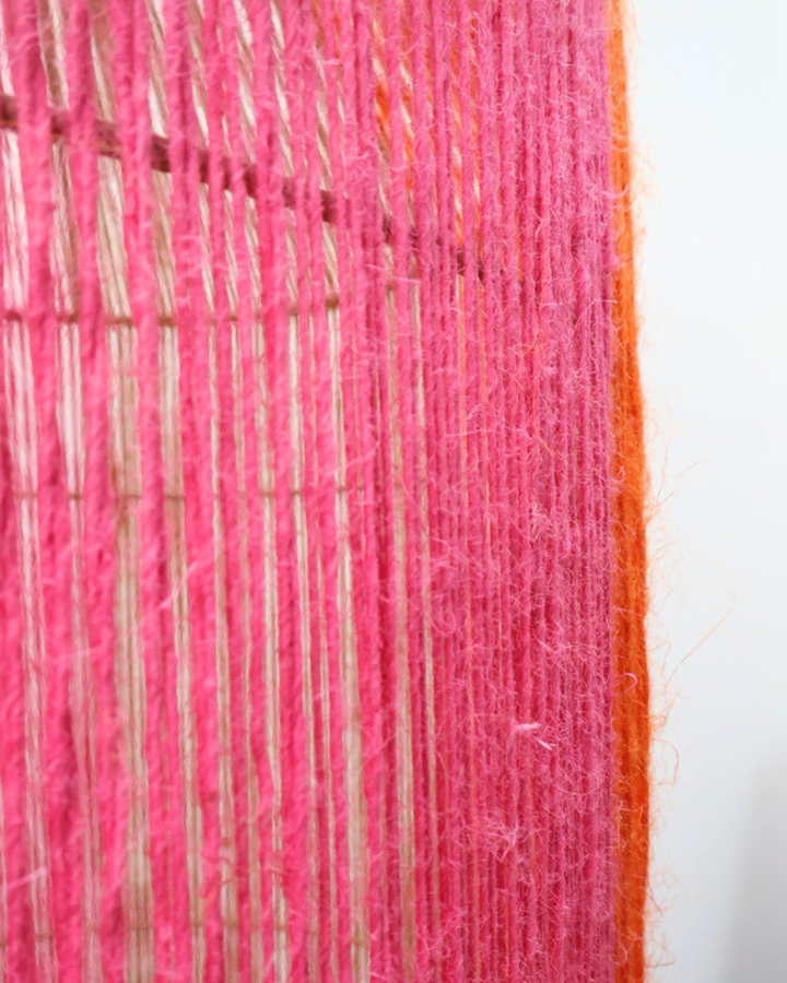 Große bunte Laterne Pink & Orange von Van der Leeden