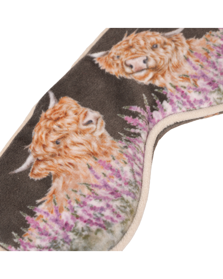 Hochlandkuh Augenmaske "Just for Moo" von Wrendale Designs