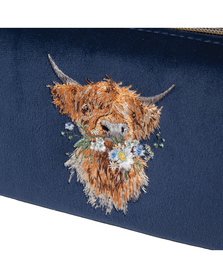Hochlandkuh Pinseltasche "Daisy Coo" von Wrendale Designs