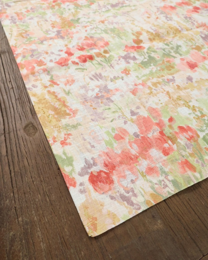 Blumen Tischläufer "Perugia 50 x 140" von Sander Table + Home