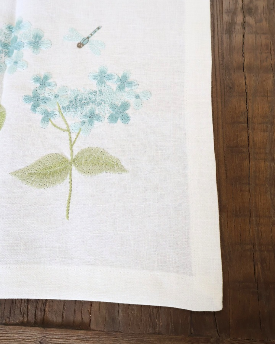 Hortensien Tischläufer "Damsel 50x150" von Sander Table + Home