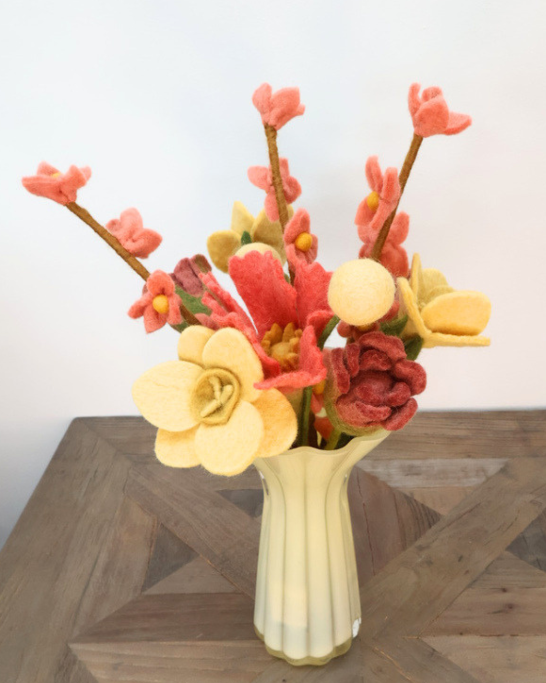 Blumenstrauß "Eine Kleinigkeit" aus Filz