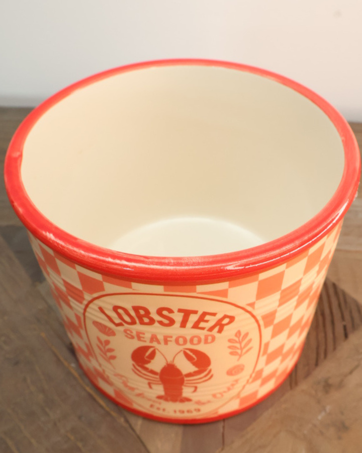 Bunte maritime Blumentöpfe von J. Kersten