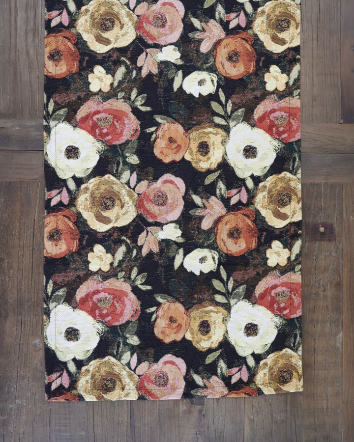 Blumen Tischläufer "Burano 50x140" von Sander Table + Home