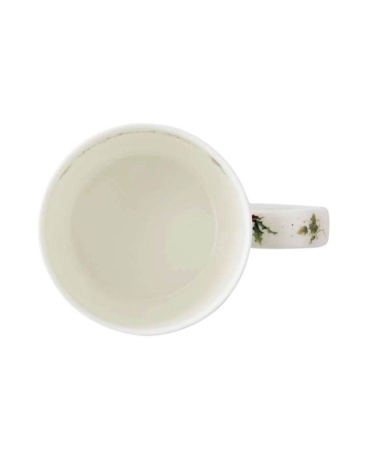 Hochlandkuh Weihnachtstasse "Highland Star" von Wrendale Designs