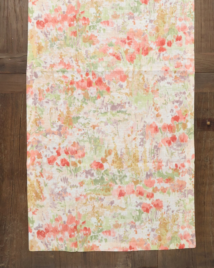 Blumen Tischläufer "Perugia 50 x 140" von Sander Table + Home