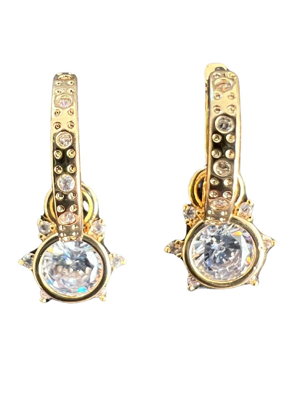 Ohrring Sonne gold von Dottilove
