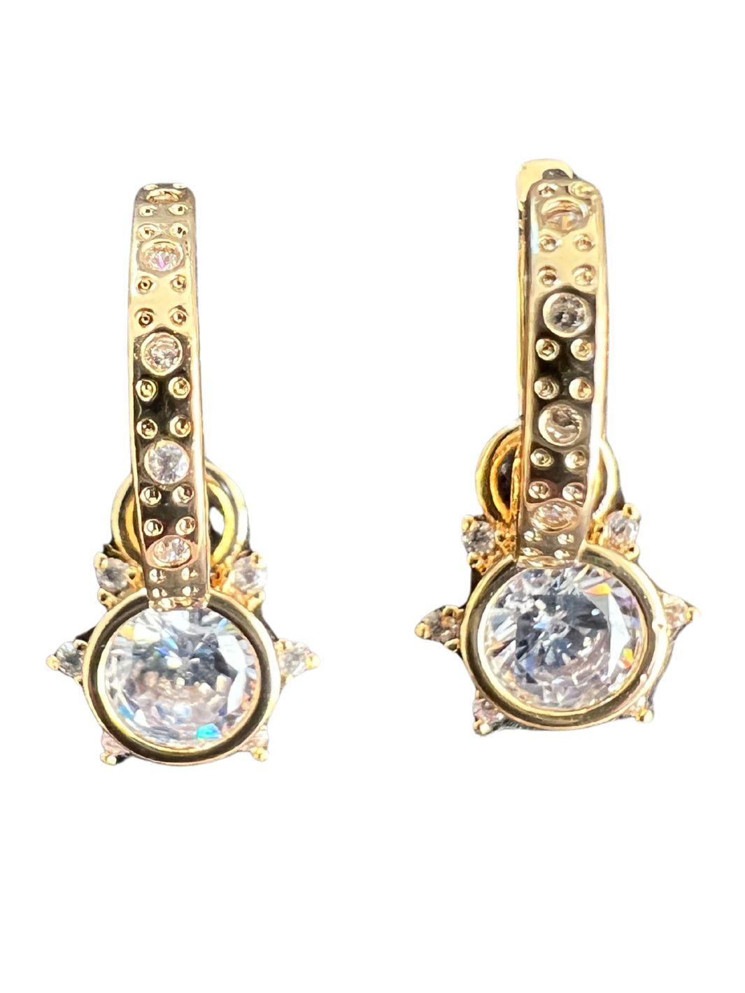 Ohrring Sonne gold von Dottilove