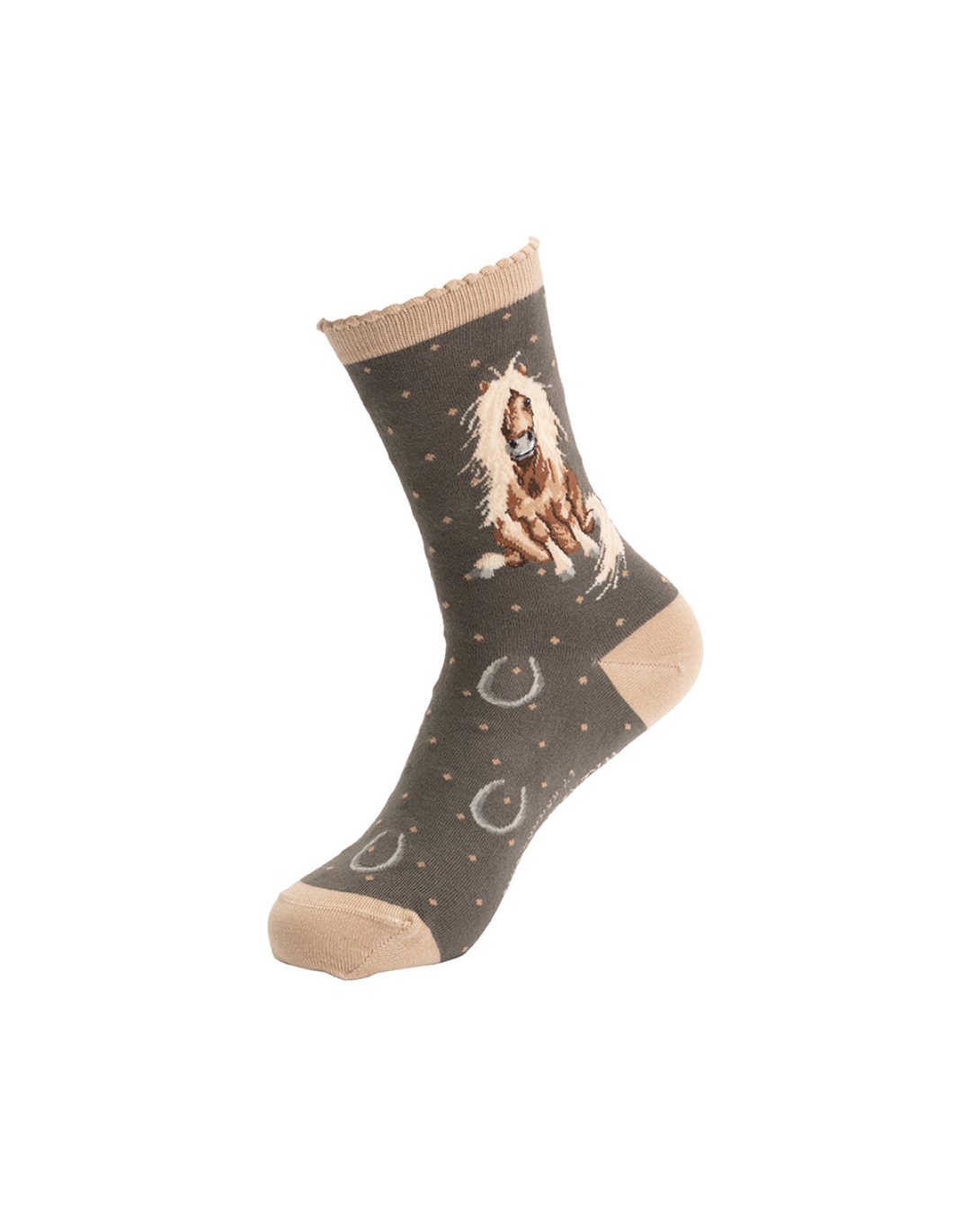 Pferde Socken von Wrendale Designs vollständig dargestellt