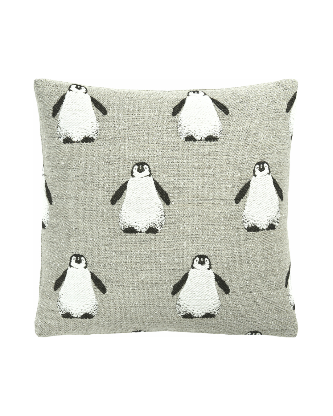 Ping & Friends Kissenbezug von Sander in Rock mit Pinguin-Motiv.