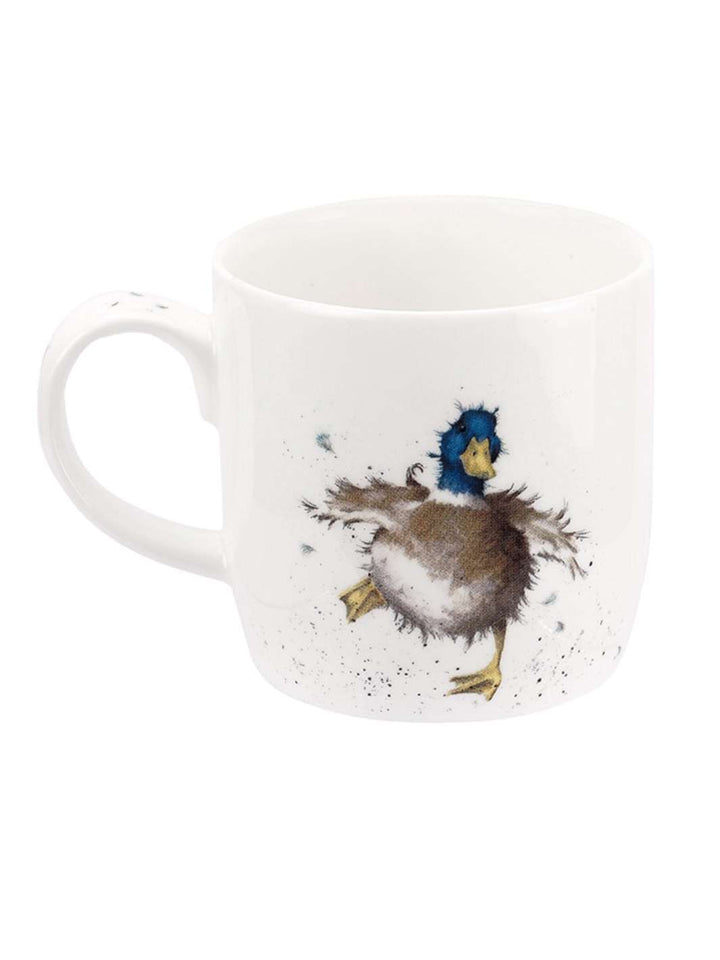 Rückseite der Enten Tasse von Wrendale Designs.