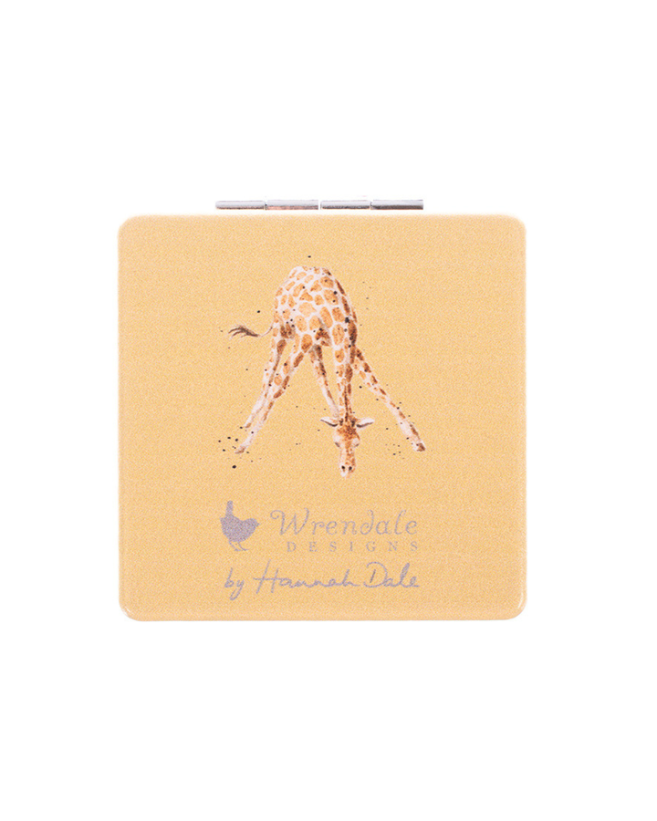 Giraffen Taschenspiegel "Flowers" Wrendale Designs