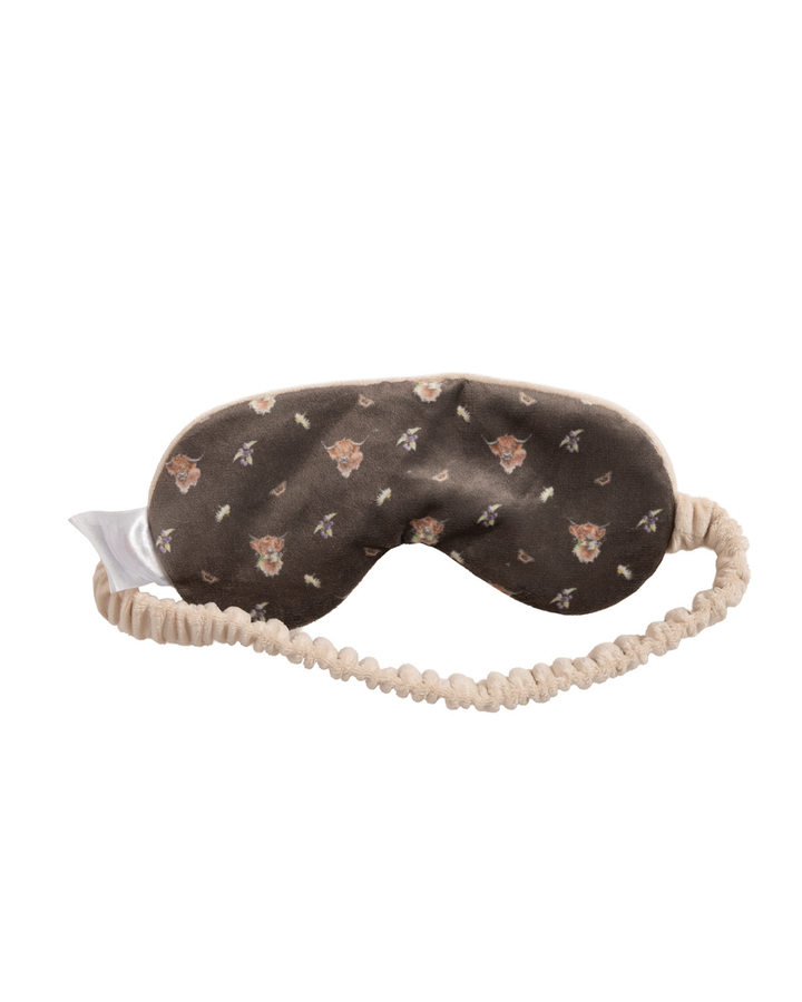 Hochlandkuh Augenmaske "Just for Moo" von Wrendale Designs