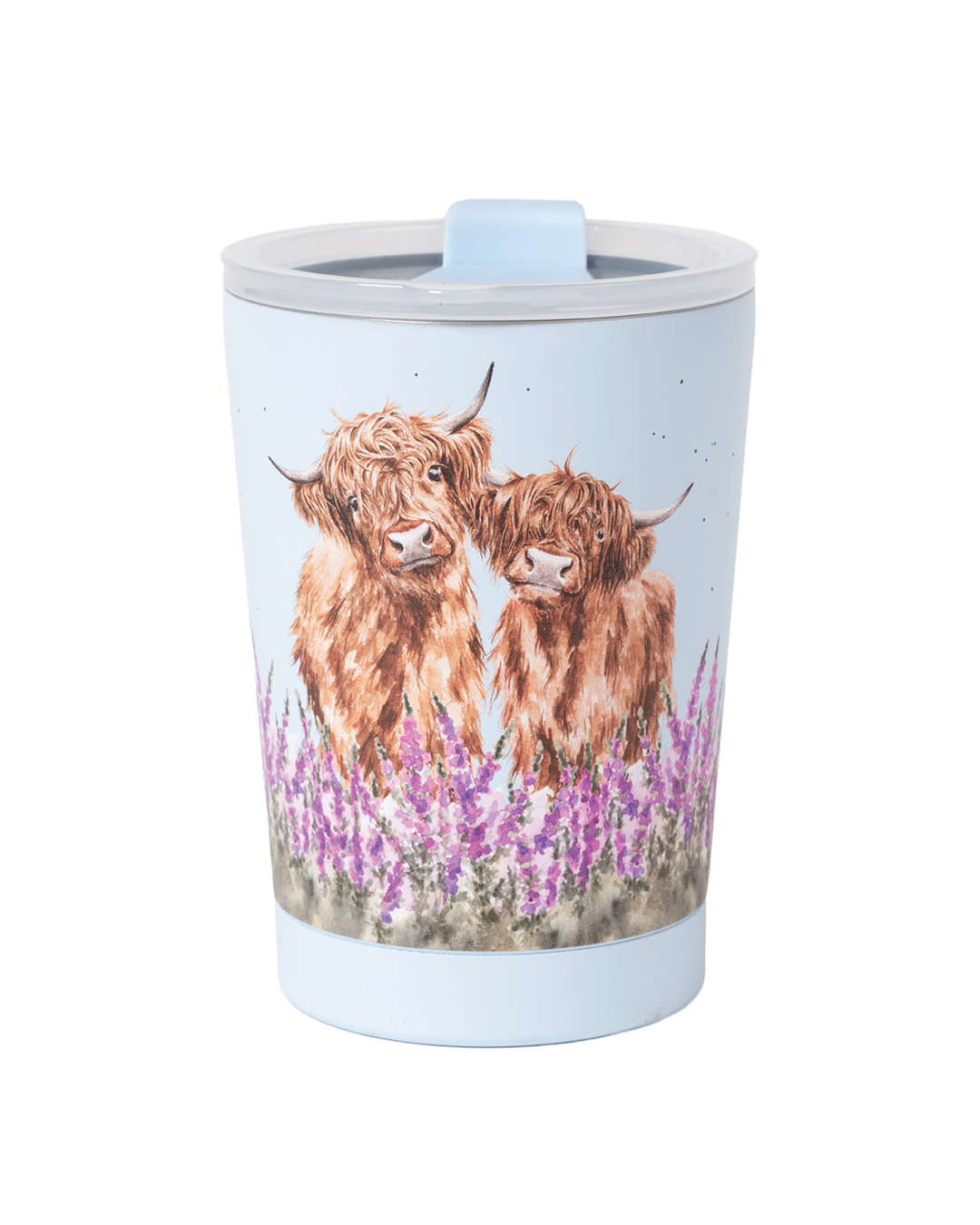 Hochlandkuh Thermobecher To Go "Highland Cow" von Wrendale Designs