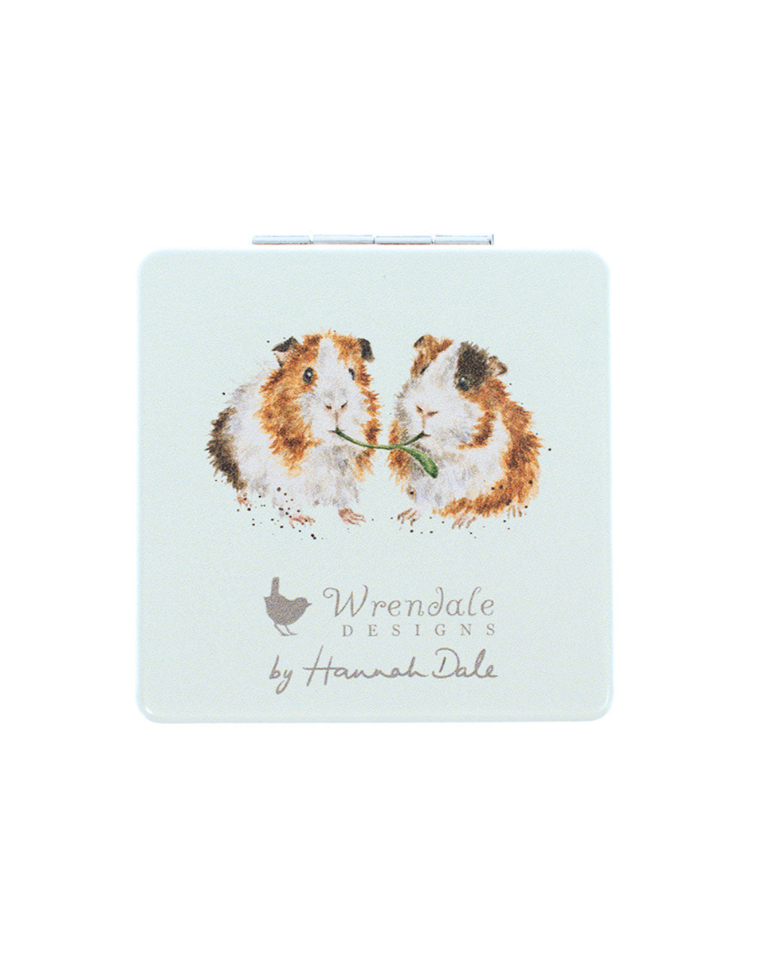 Nager Taschenspiegel "Piggy in the Middle" von Wrendale Designs