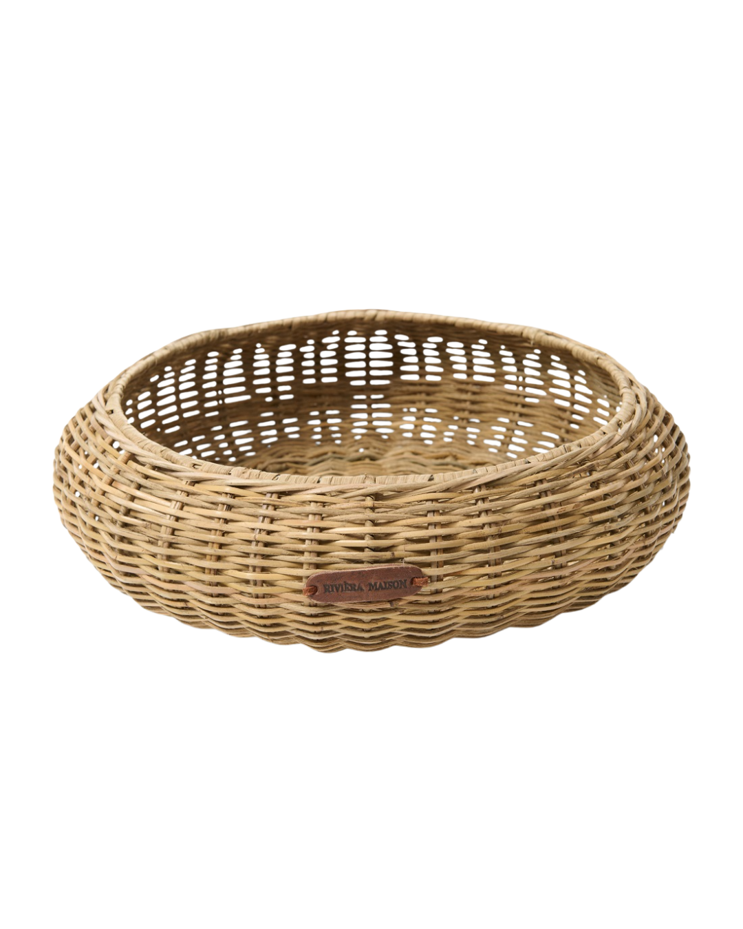 Rustic Rattan Tablett "Aurea Tray" von Rivièra Maison