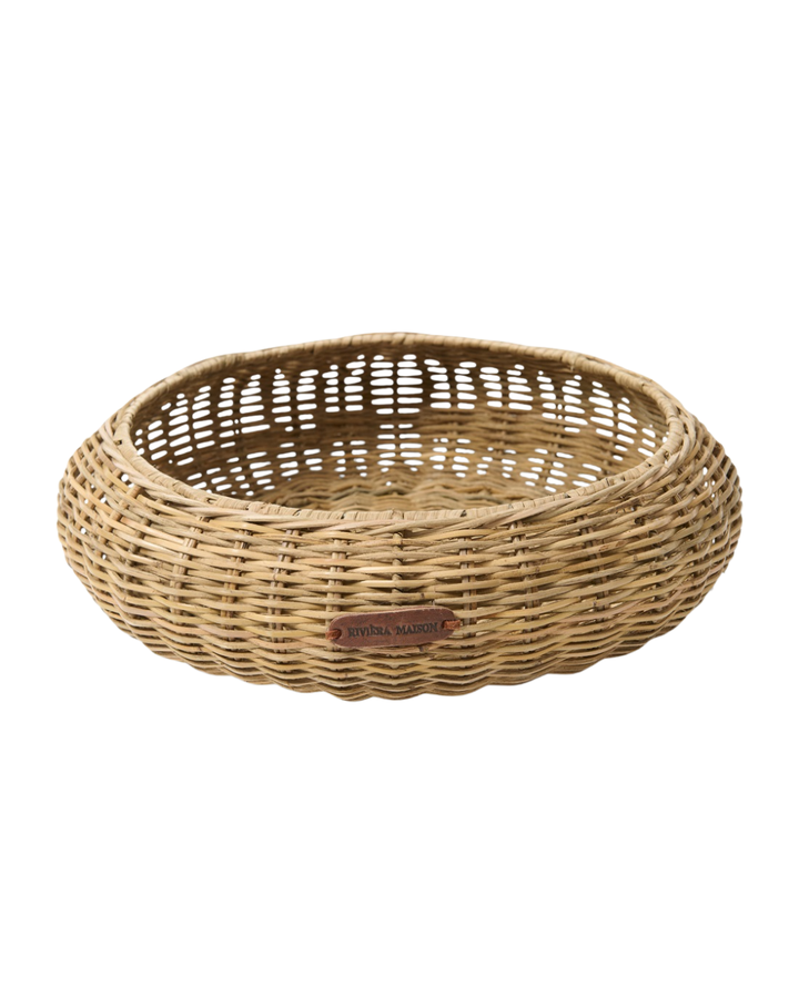 Rustic Rattan Tablett "Aurea Tray" von Rivièra Maison