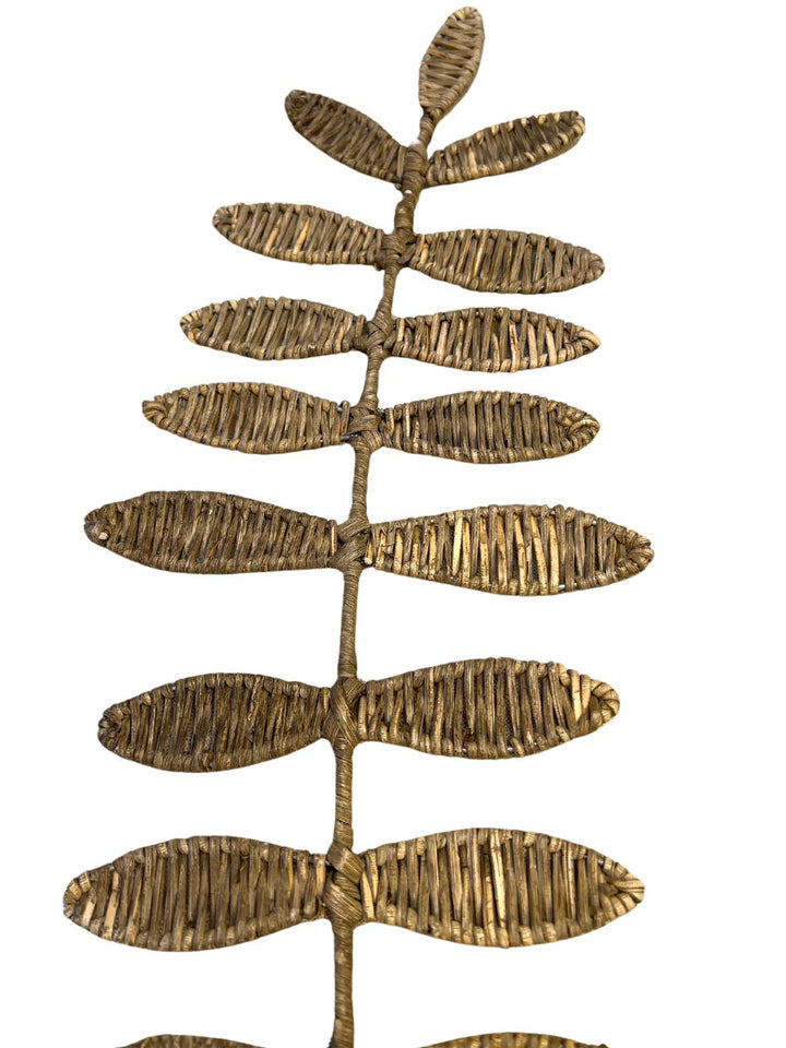 Rustic Rattan Leaf Bamboo Wanddekoration von Rivièra Maison – Natürliches Wohnaccessoire aus hochwertigem Rattan, ideal für stilvolle Wohnräume.