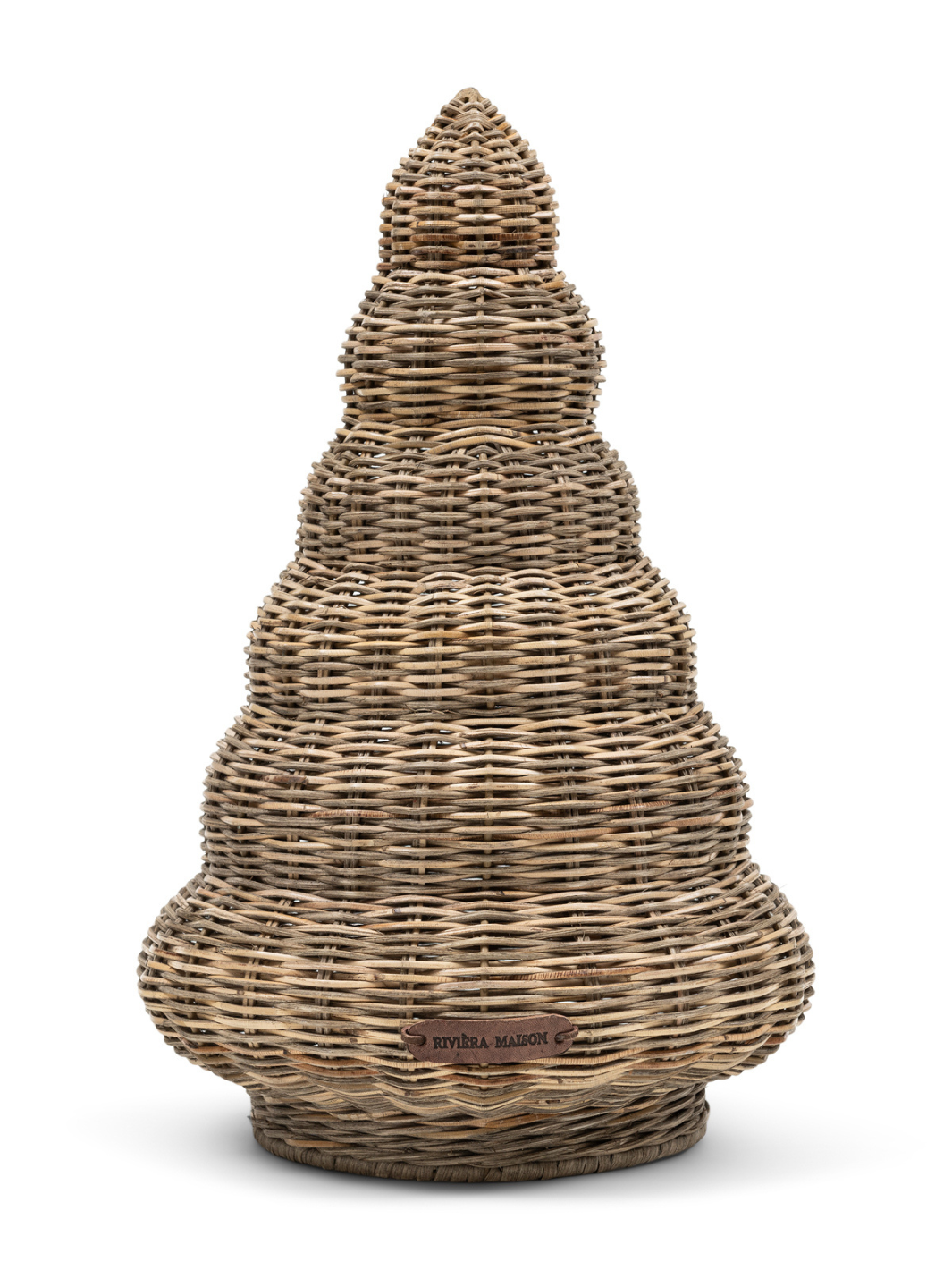 Rustic Rattan Wavy Weihnachtsbaum von Rivièra Maison.