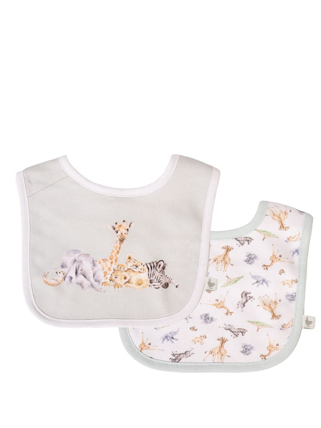 Schlabberlätzchen Set Wildtiere von Wrendale Designs