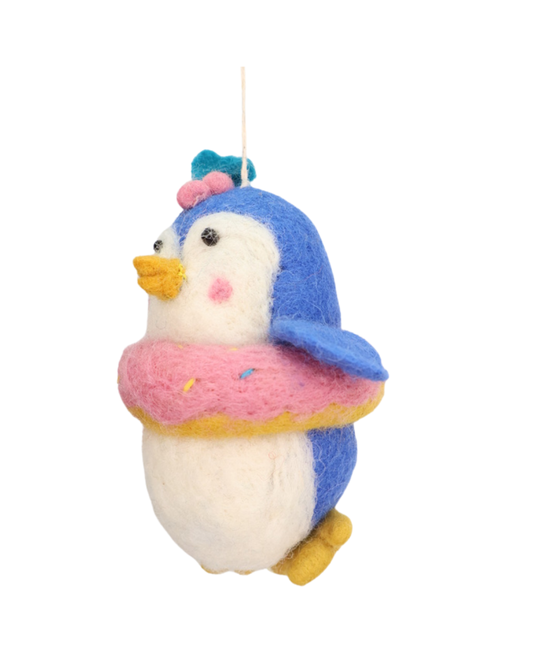 Filzanhänger "Donut Pinguin Elif" von Grace & Gloria