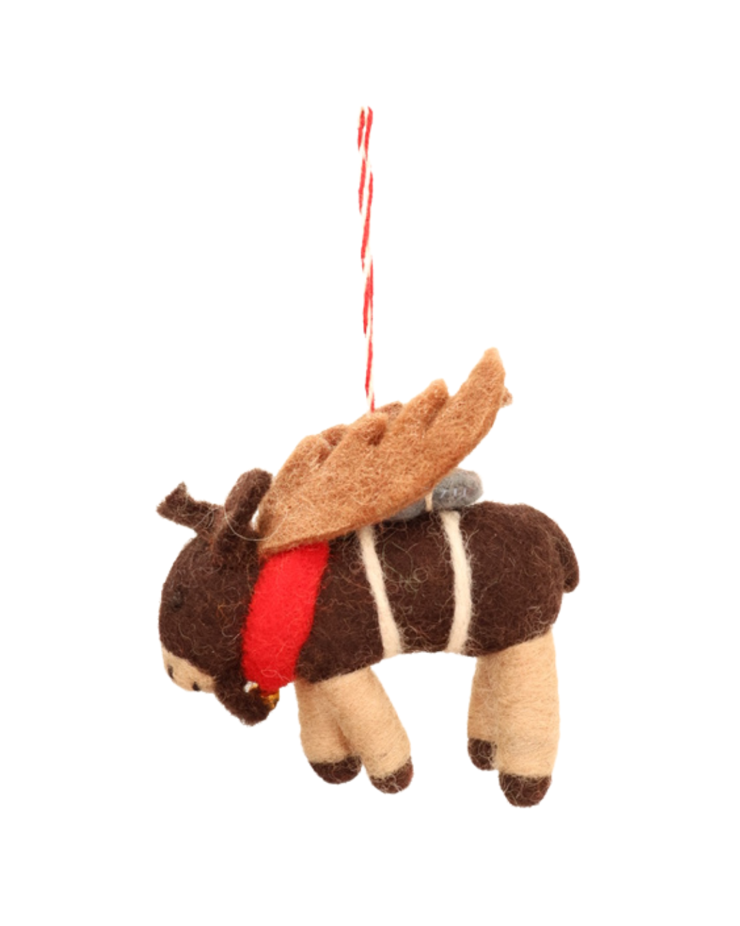 Geschenke Elch Filzanhänger "Elton" von Grace & Gloria