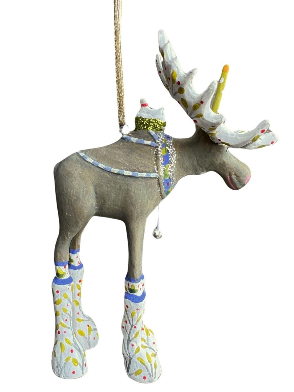 Seitenansicht Krinkles Mini Milton Moose von Patience Brewster