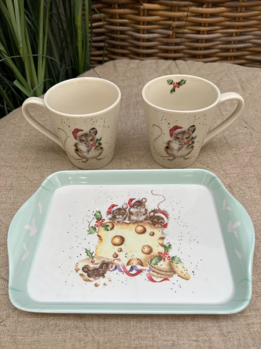 Set Weihnachtsmäuse von Wrendale Designs