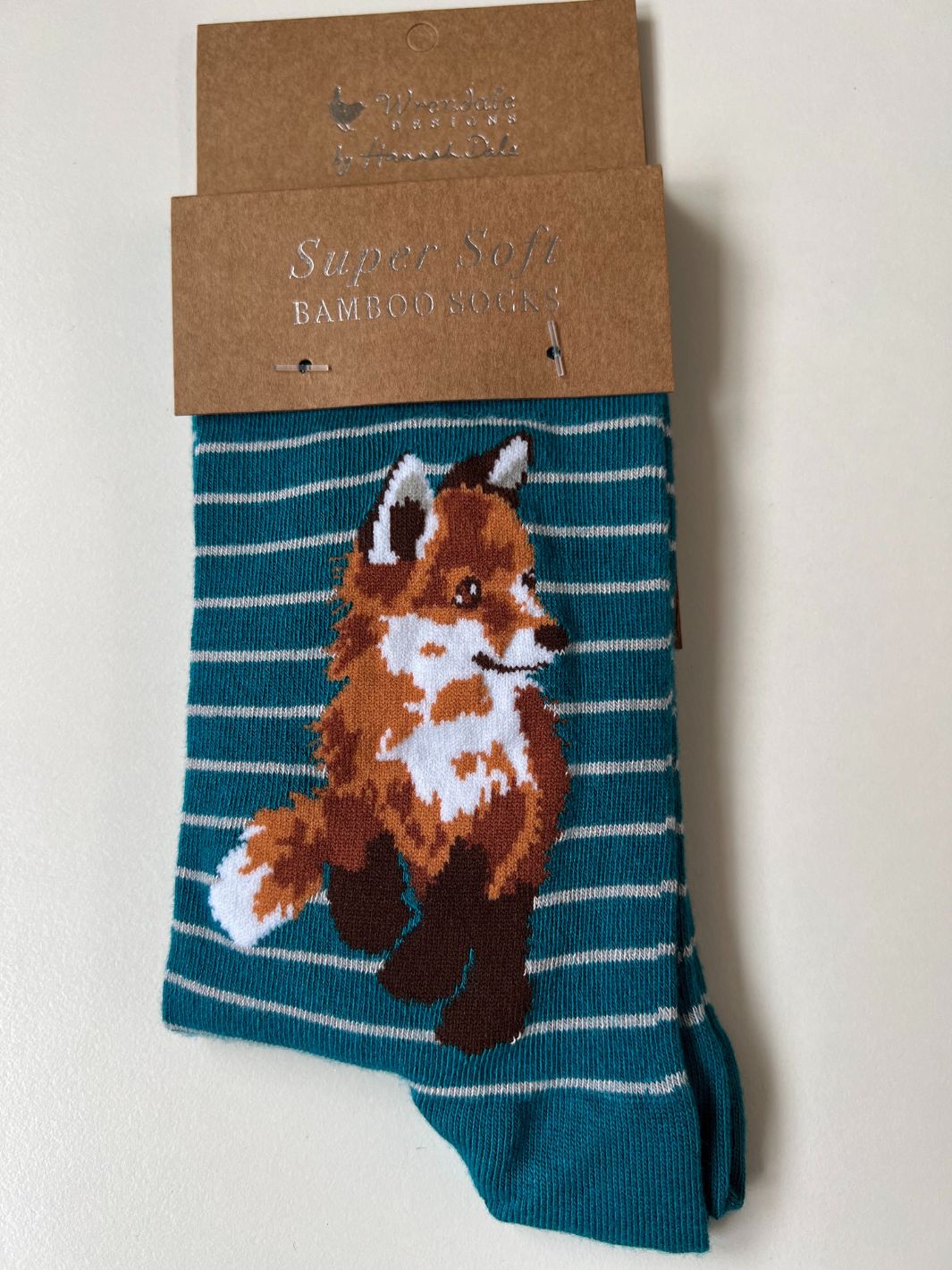 Socken Fuchs von Wrendale Designs