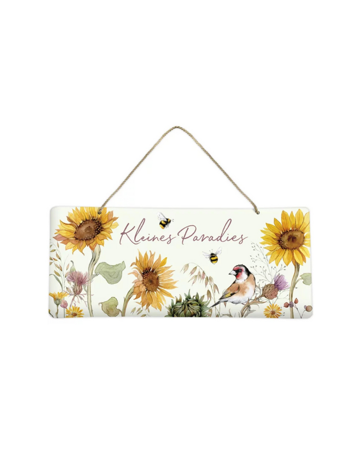 Sonnenblumen Metallschild vom Grätz Verlag