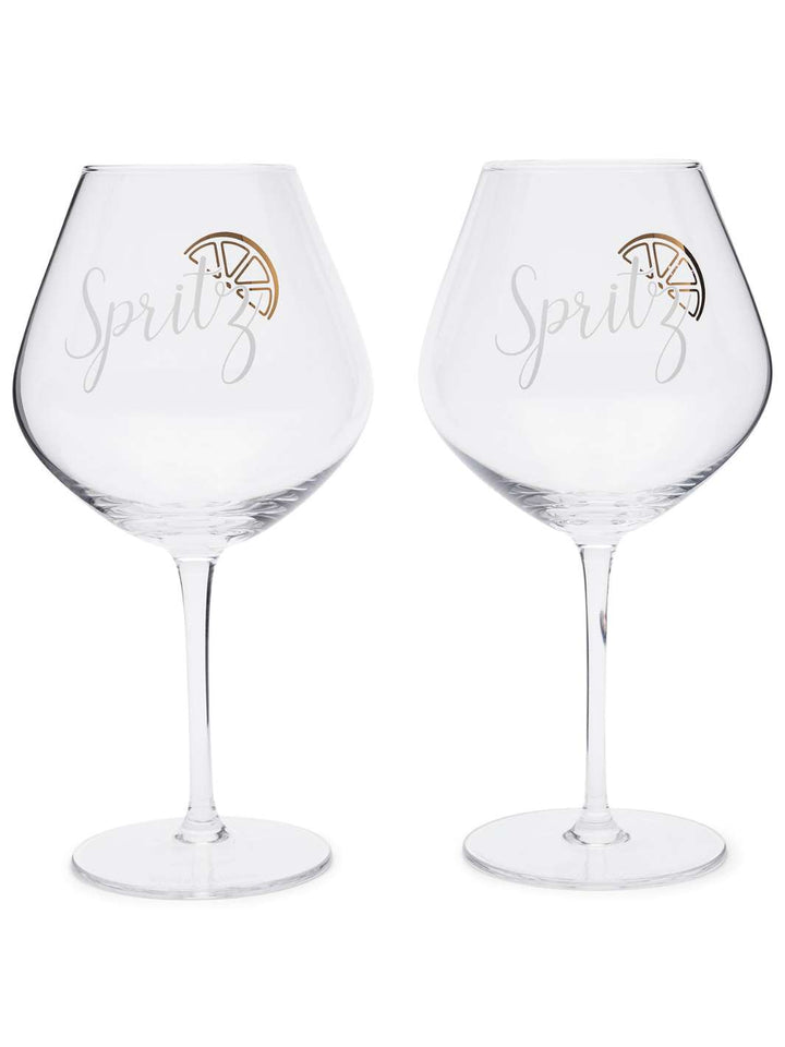Zwei Spritz Gläser aus der Sommer-Kollektion von Rivièra Maison