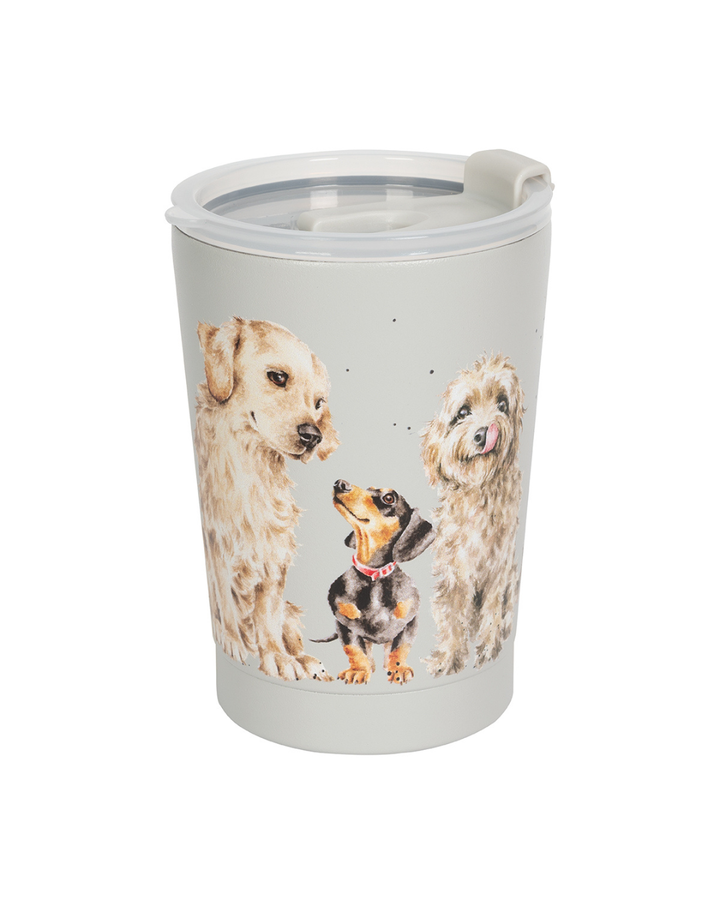 Hunde Thermosbecher To Go "A Dog's Life" von Wrendale Designs