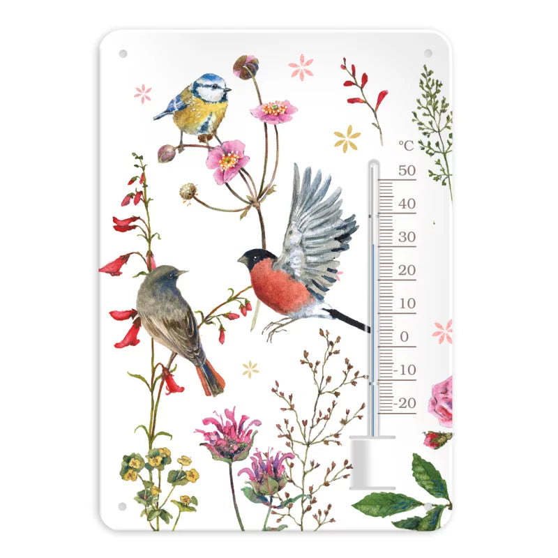 Thermometer Gartenvögel vom Grätz Verlag