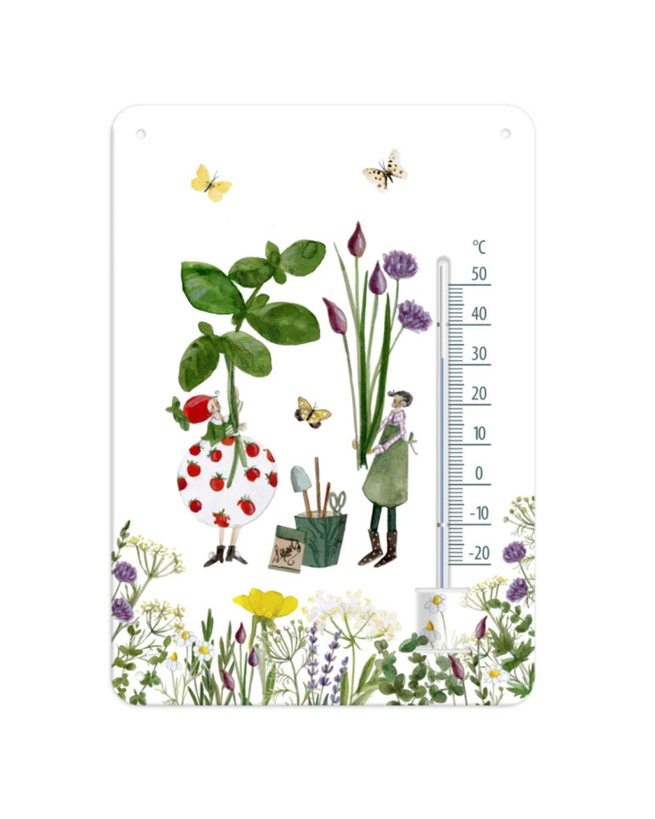 Thermometer "Kräutergarten" vom Grätz Verlag