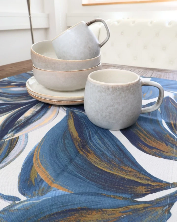 Blätter Tischläufer "Tikal 50x140 cm" von Sander Table + Home
