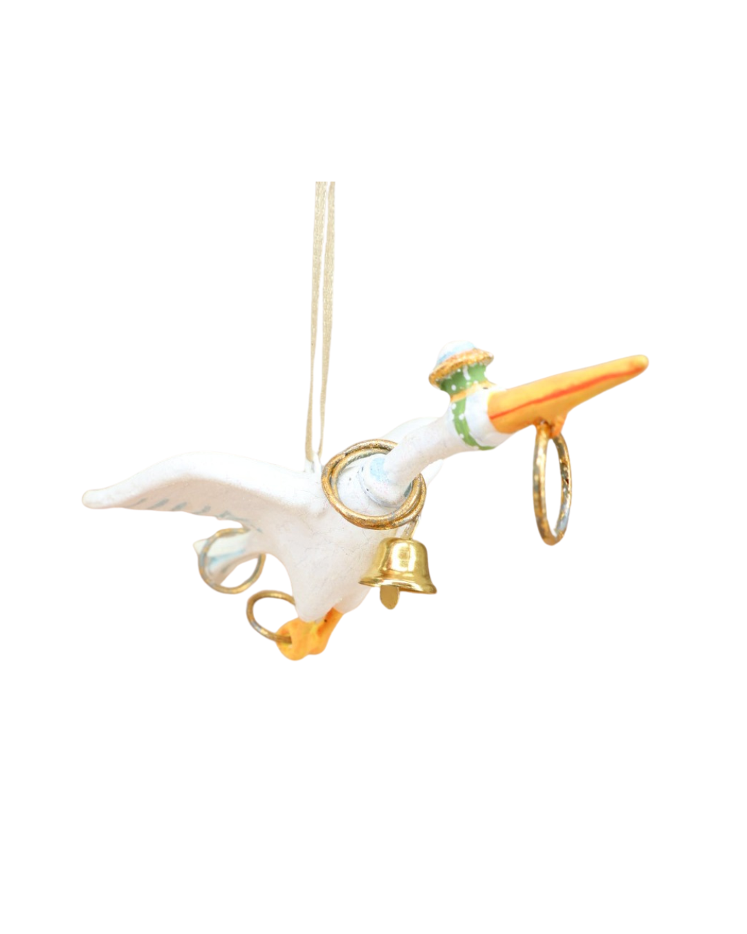 Vogel Krinkle "Mini 12 Days Golden Rings" von Patience Brewster