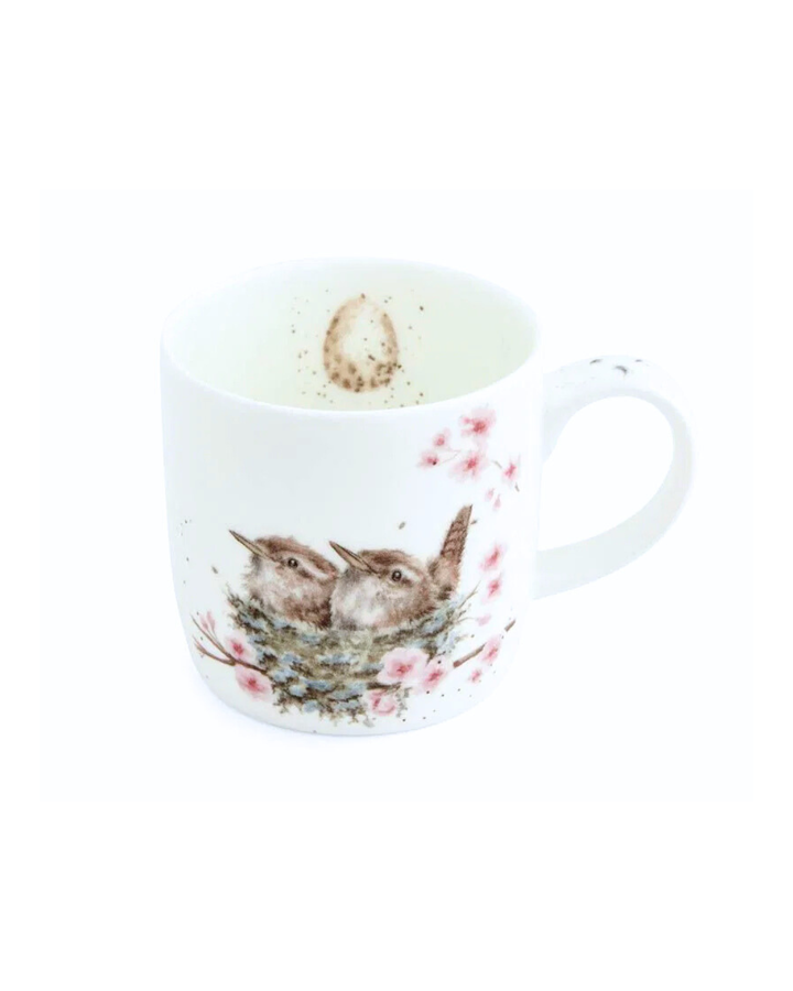 Vogel Tasse "Feather your Nest" von Wrendale Designs
