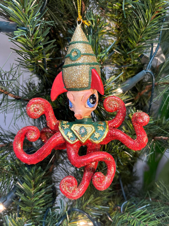 Weihnachtsbaumschmuck Mr. Space Oktopus von Goodwill.