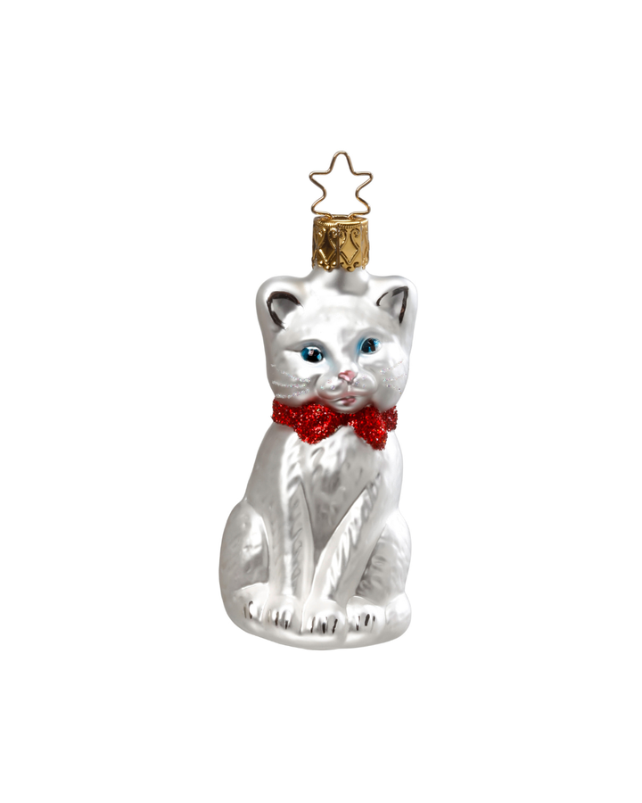 Katzen Weihnachtsbaumschmuck von Inge Glas