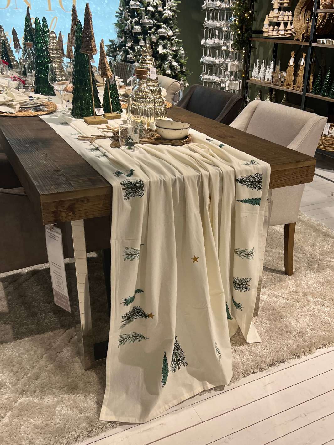 Tischdecke Winter Forest Table Cloth von Rivièra Maison