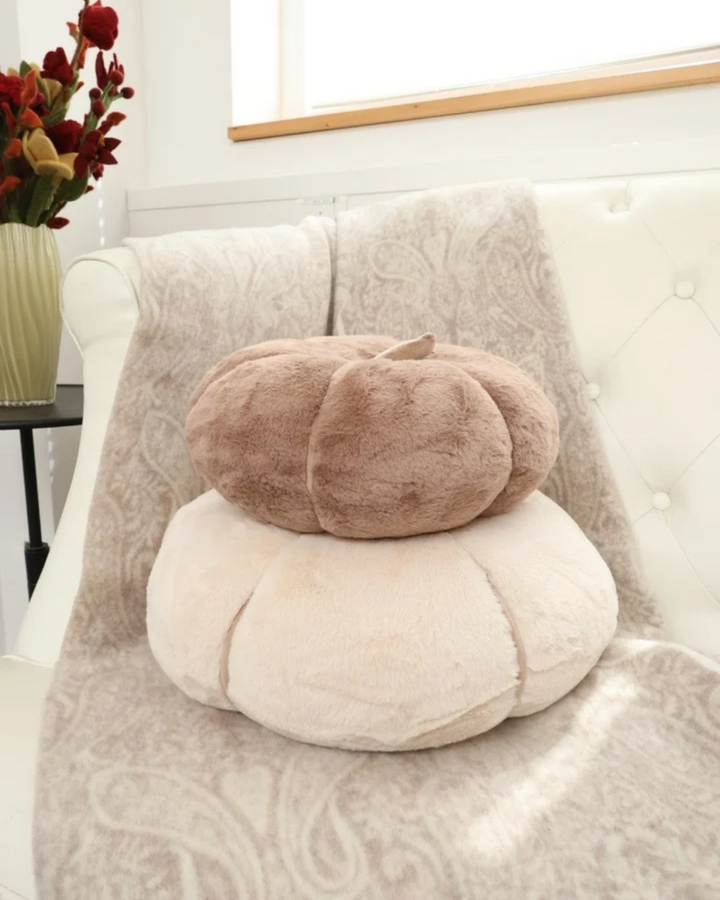 Kürbis Kissen "Pumpkin Faux Fur" von Riviera Maison