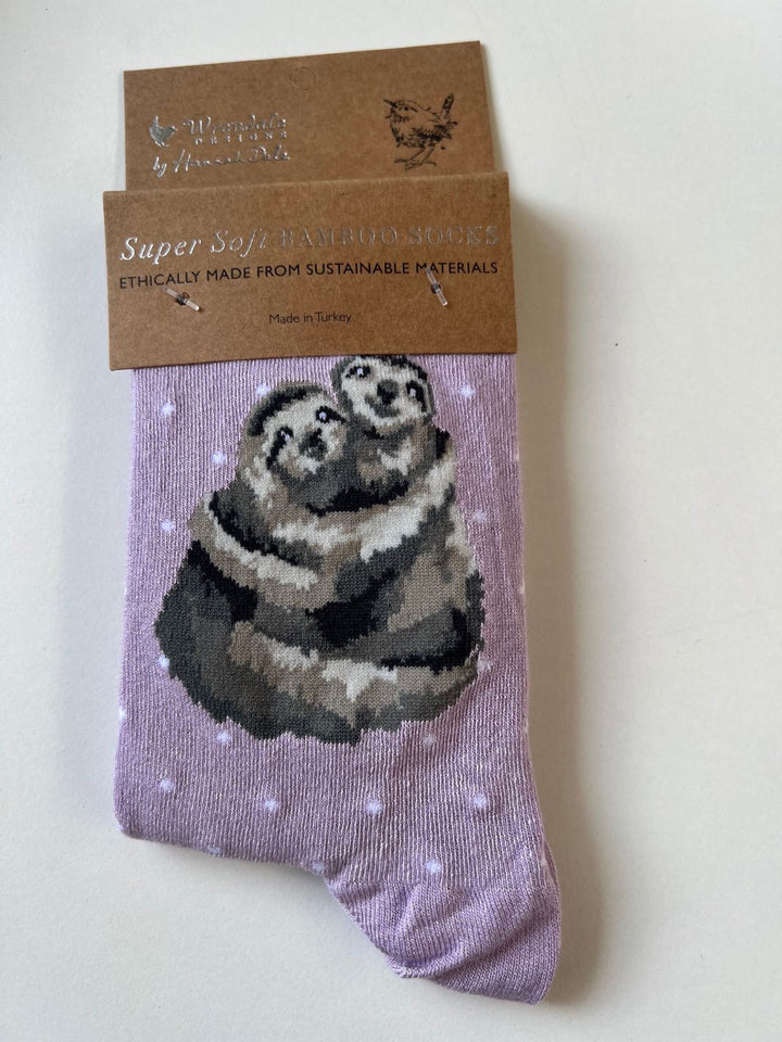 Socken Faultier Wrendale Designs Hannah Dale