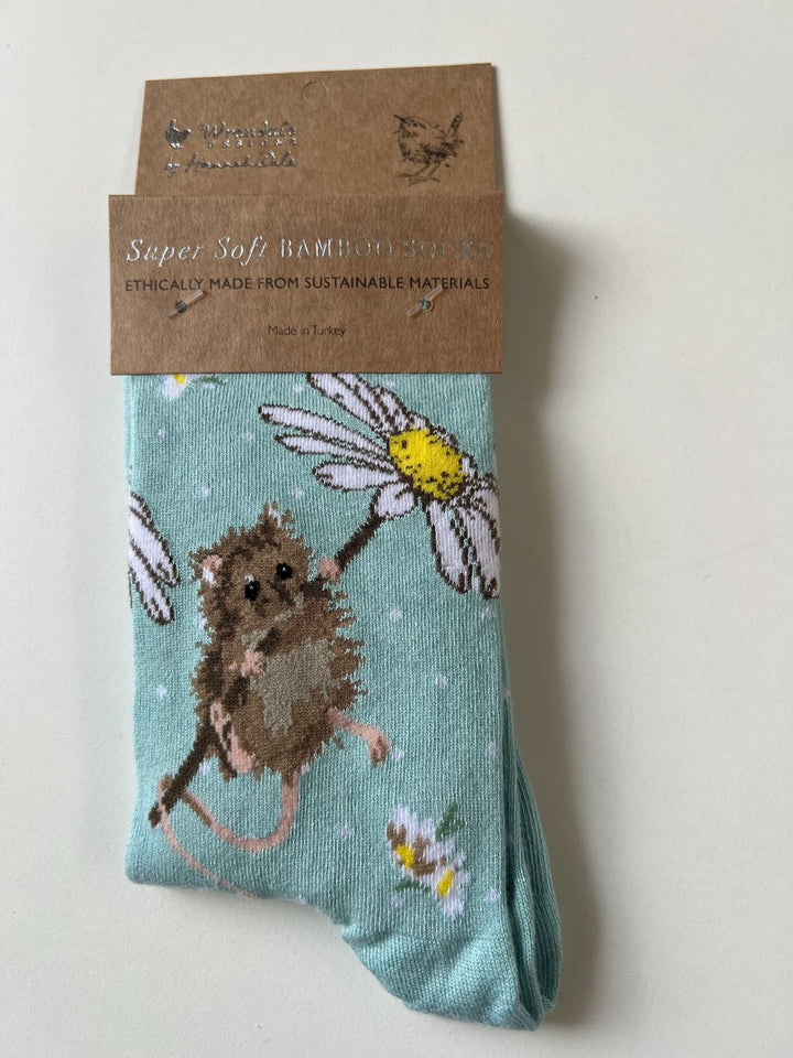 Socken Maus Wrendale Designs Hannah Dale