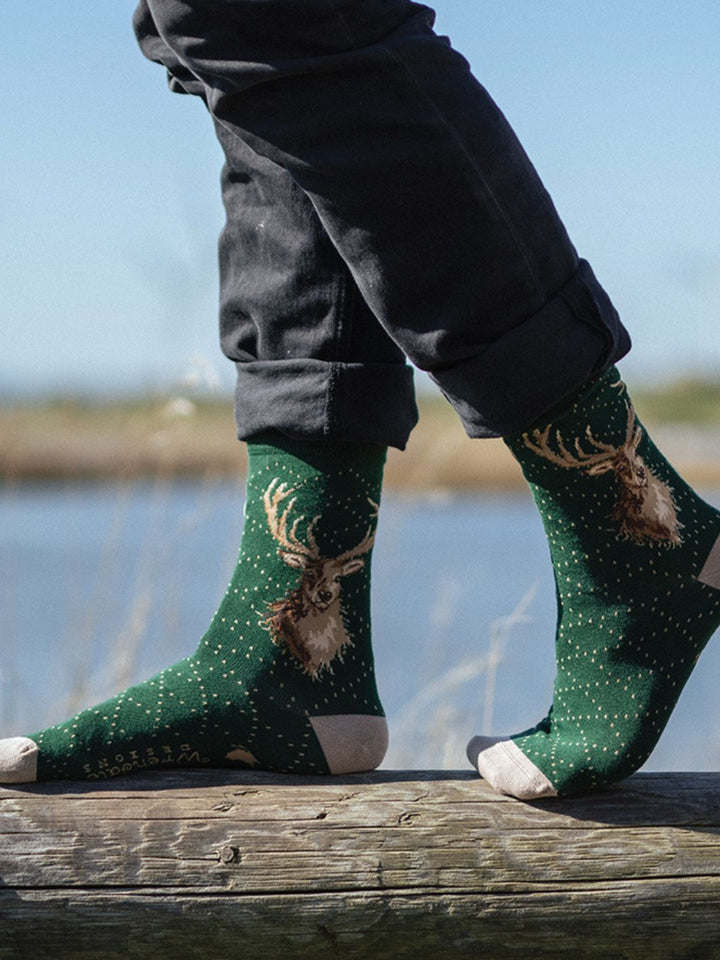 Wrendale Designs Hirsch-Socken für Männer