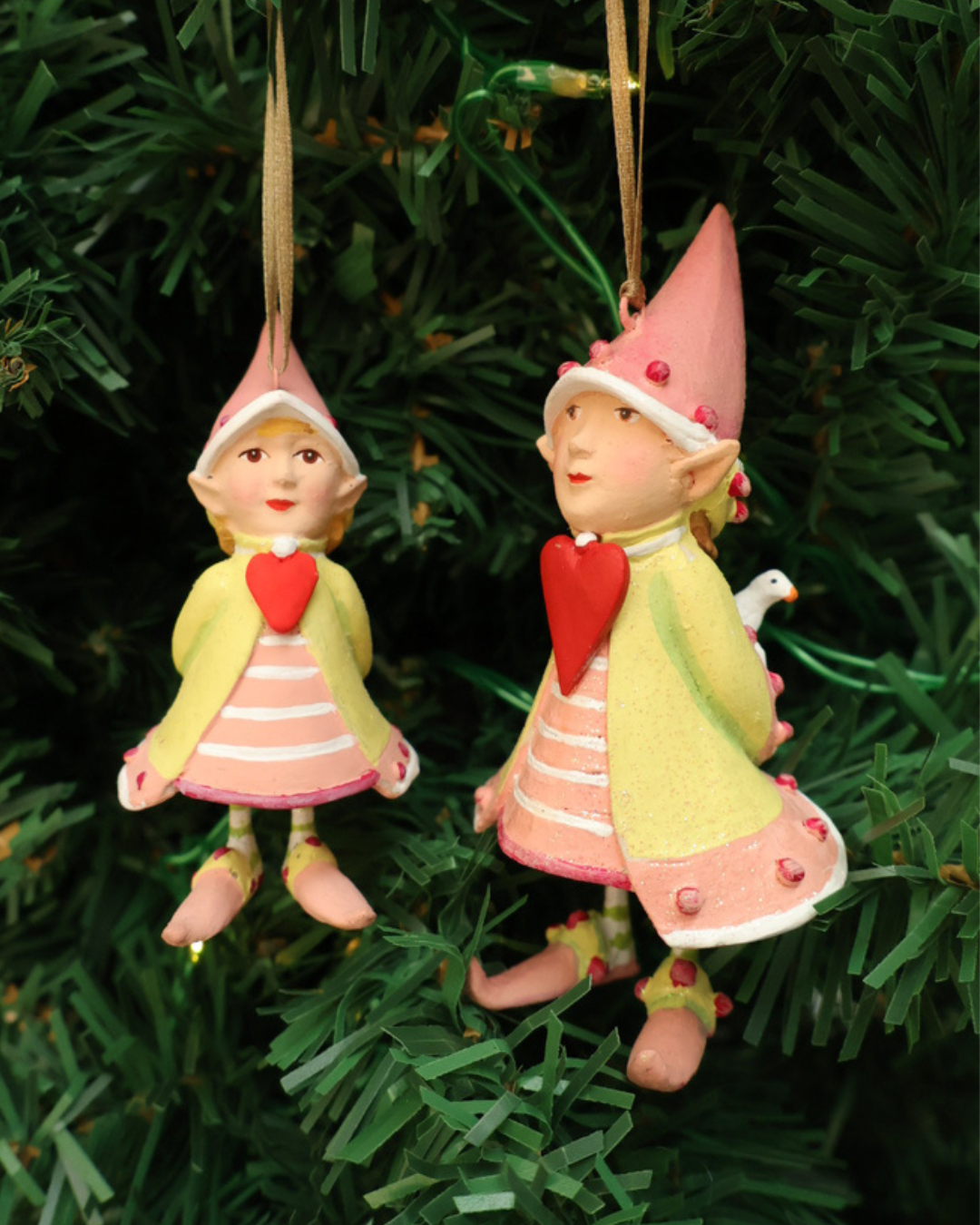Elfen Krinkle "Cupid's Heart Elf" von Patience Brewster