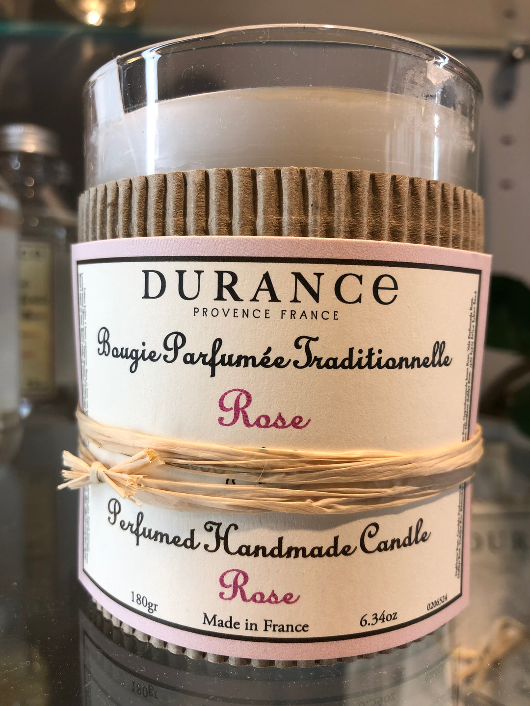 Duftkerze Rose von Durance