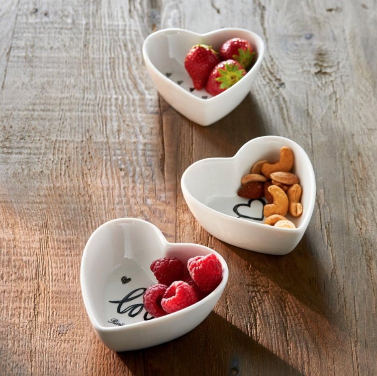 Lovely Heart Bowls (3 Stk.) von Rivièra Maison